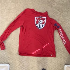 USA soccer  long sleeve